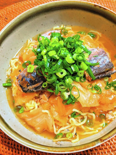 鯖缶で魚介系ラーメン-レシピのメイン写真