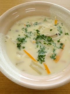 白菜の豆乳スープ-レシピのメイン写真