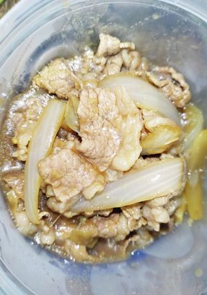 【生姜たっぷり】我が家の牛丼-レシピのメイン写真