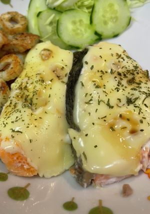 鮭のチーズマヨ焼き♡-レシピのメイン写真