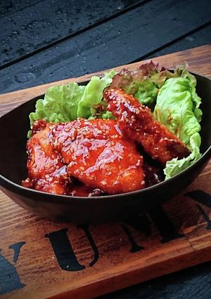 鶏むね肉で★めちゃ旨ヤンニョムチキン-レシピのメイン写真