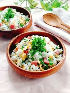 菜の花の簡単洋風混ぜご飯。-レシピのメイン写真
