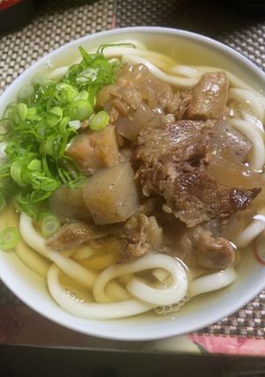 神戸長田の味 ぼっかけうどん-レシピのメイン写真