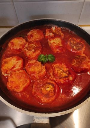 フワフワ！リコッタボールのトマトソース煮-レシピのメイン写真