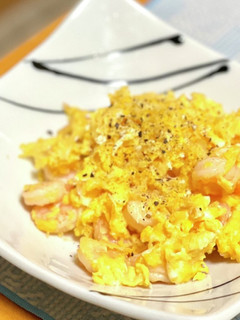 にんにく香る! 海老と玉子炒め-レシピのメイン写真