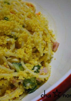 ボールごとテーブルへうちのスパサラ♫*ﾟ-レシピのメイン写真