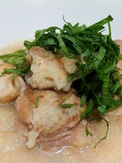 超簡単!鶏もも肉のみぞれ煮!!-レシピのメイン写真
