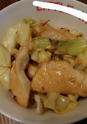 柔らかむね肉ヘルシー野菜炒め-レシピのメイン写真