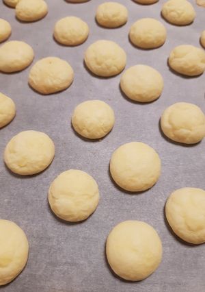 材料4つ◎簡単◎卵ボーロ-レシピのメイン写真