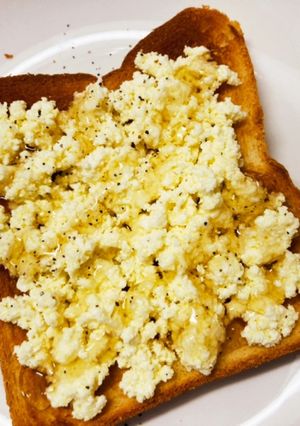 カッテージチーズトースト-レシピのメイン写真