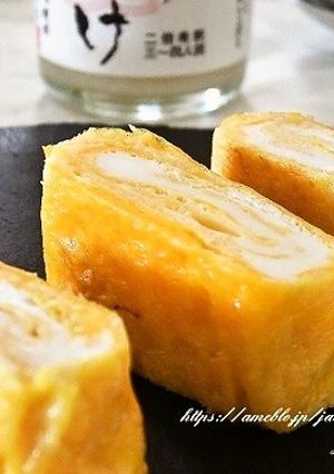 優しい甘み♪あまざけ卵焼き-レシピのメイン写真