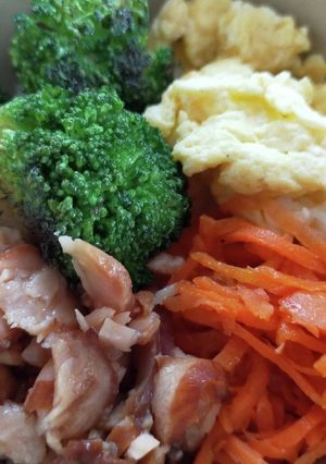 主婦の救世主 THE4色丼(中華寄り味)-レシピのメイン写真