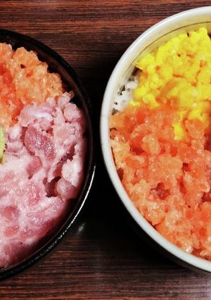 ◇簡単!海鮮三色丼◇-レシピのメイン写真