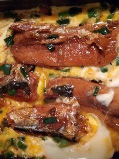 簡単・さんまのかば焼き卵とじ丼-レシピのメイン写真