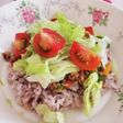 腸☆簡単きのこのタコライス