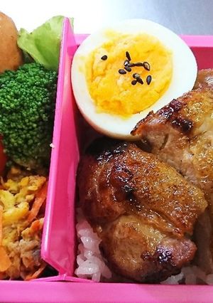 ☆鶏テリ弁当☆-レシピのメイン写真
