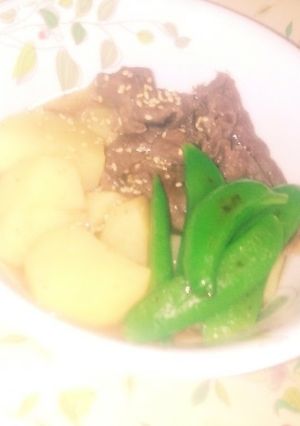 簡単に！レンジで肉じゃが-レシピのメイン写真