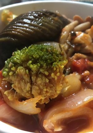 たっぷり野菜と鶏肉のヘルシー煮物-レシピのメイン写真
