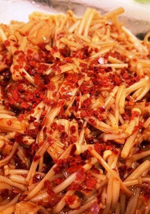 ご飯泥棒！悪魔の韓国風なめたけ-レシピのメイン写真