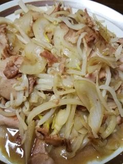 焼豚ともやしのポン酢炒め-レシピのメイン写真