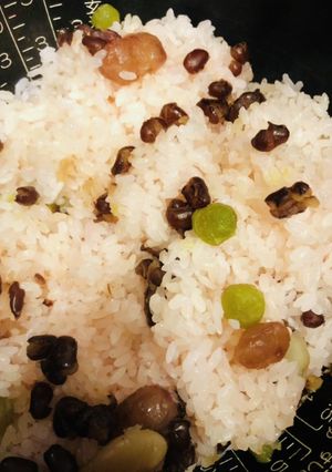 炊飯器で北海道のお赤飯-レシピのメイン写真