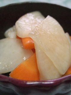 超カンタン!大根の梅こんぶ茶漬け-レシピのメイン写真