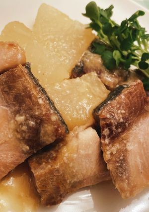 腸内環境最高！塩麹のブリ大根-レシピのメイン写真