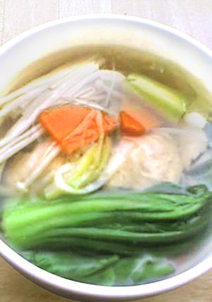 あっさり♪野菜たっぷり和風すーぷ-レシピのメイン写真