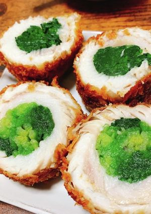 真ホッケのフライほうれん草巻き-レシピのメイン写真