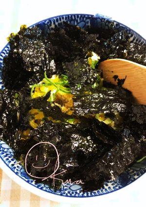 ★簡単★たっぷり韓国海苔どんぶりおにぎり-レシピのメイン写真