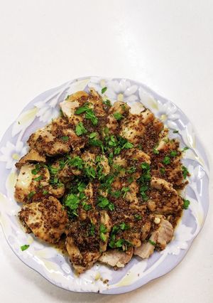 適当　鶏モモ蜂蜜レモンマスタードソース-レシピのメイン写真