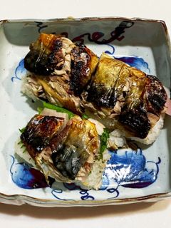 ゆかりのイブクロ 焼き鯖寿司-レシピのメイン写真