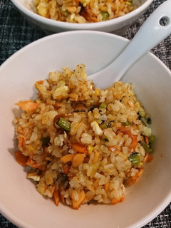 鮭と野沢菜炒飯-レシピのメイン写真
