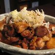 鶏レバ炒め