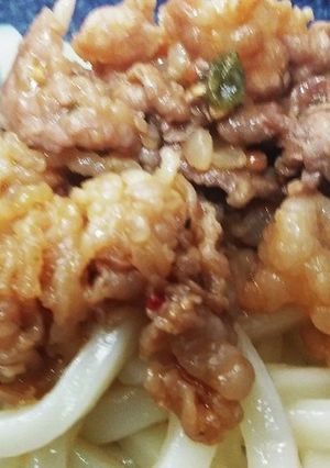 ぶっこみ☆見せかけの牛ゅーうどん丼♪-レシピのメイン写真