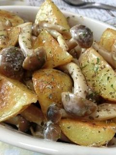 新じゃがとしめじのポンマヨ炒め-レシピのメイン写真