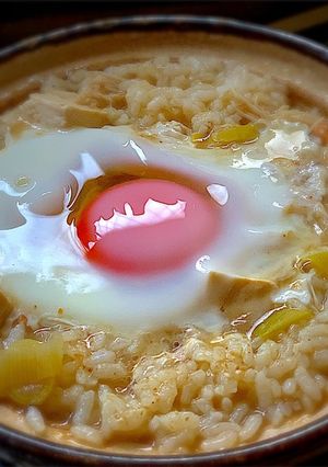 おじやの玉落とし-レシピのメイン写真