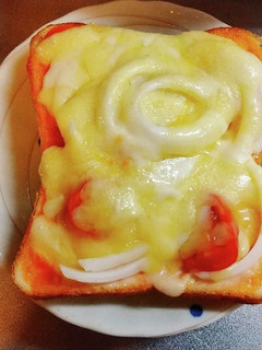 簡単時短!ピザ風トースト-レシピのメイン写真