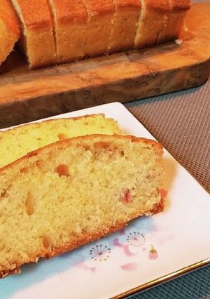 ◆春スイーツ♡桜のパウンドケーキ◆-レシピのメイン写真