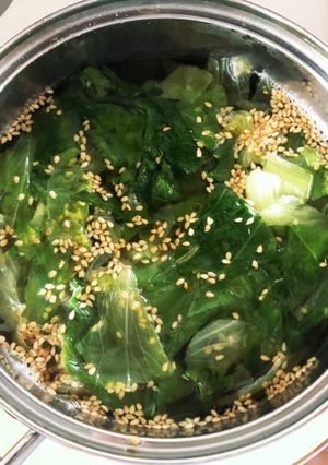 超超超カンタン！！！レタスの中華スープ-レシピのメイン写真