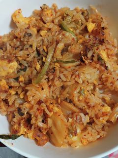 レンチンご飯でキムチ炒飯-レシピのメイン写真