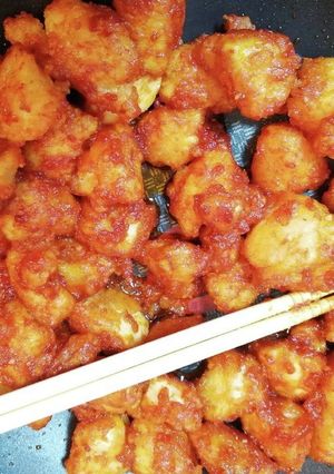ヤンニョムチキン-レシピのメイン写真