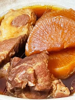 大根と豚肩ロースの煮込み(圧力鍋使用)-レシピのメイン写真