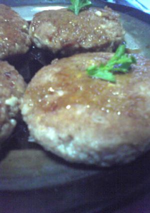 卵なしもちっとつくねハンバーグ-レシピのメイン写真