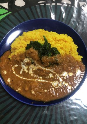 ココナッツとほうれん草のスパイスカレー-レシピのメイン写真
