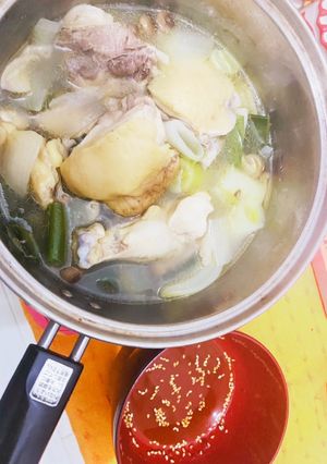 お家で簡単タッカンマリ/韓国風水炊き-レシピのメイン写真
