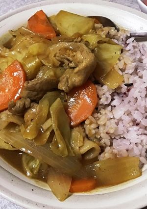 キャベツカレー-レシピのメイン写真