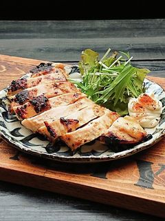 お酒がススム★鶏むね肉の味噌ゆず胡椒焼き-レシピのメイン写真