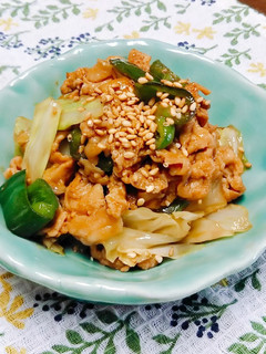 豚こまとキャベツの味噌炒め-レシピのメイン写真