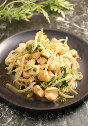 簡単！鶏もやしのハニーマスタード和え-レシピのメイン写真